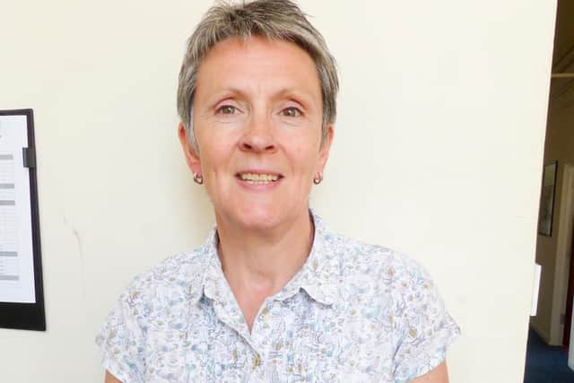 Pictured: Caroline Paviour. Photo credit: Northampton General Hospital Insight Magazine.