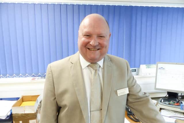 Pictured: Tony O'Donovan. Photo credit: Northampton General Hospital Insight Magazine.
