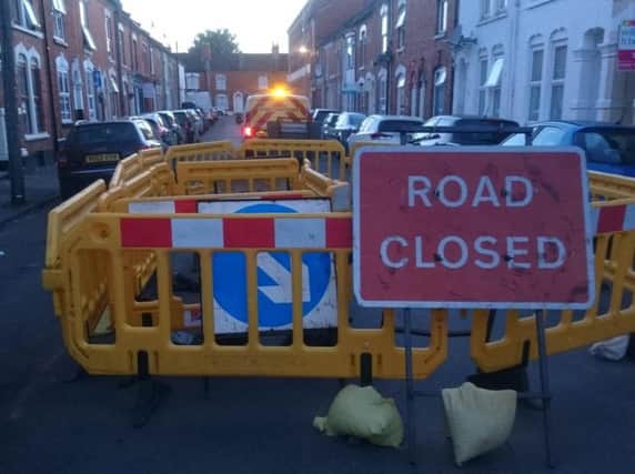 The road has been closed now for nearly five days. Picture: Emily Payne.