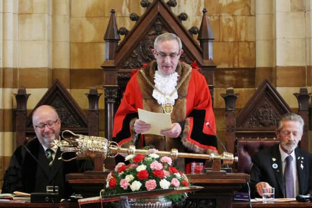 The mace is used in civic ceremonies