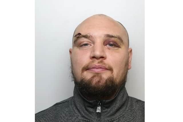 Nathan Leeson was caught carrying a loaded revolver and over 2,000 worth of cocaine.