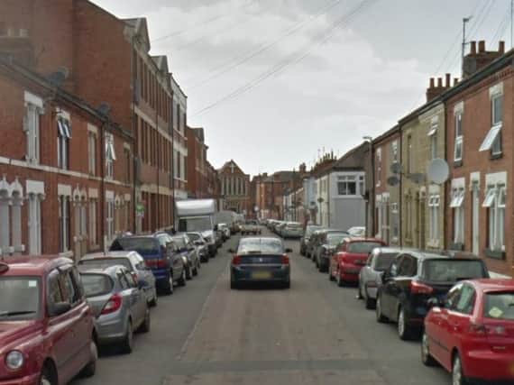 A flat was set on fire in an arson attack in Henry Street.
