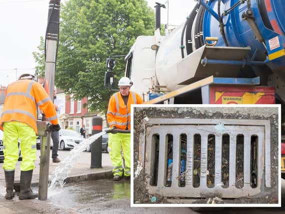 Contractors were on St Leonard's Road the day after the flood and cleaned every drain - something not done for over two years.