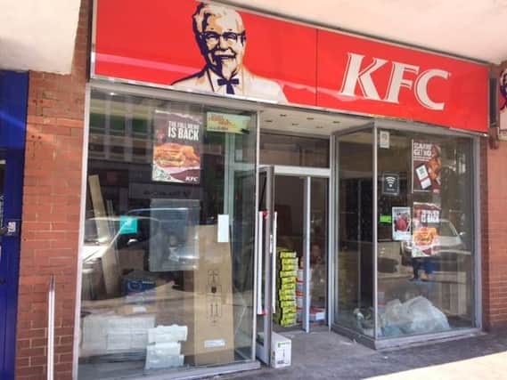 The KFC in Abington Street is expected to reopen next week.