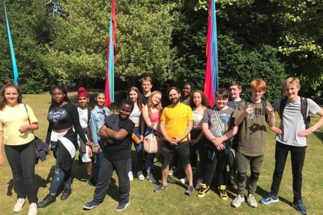 14 children from the SYT were chosen to perform in Romeo and Juliet in Stratford-upon-Avon