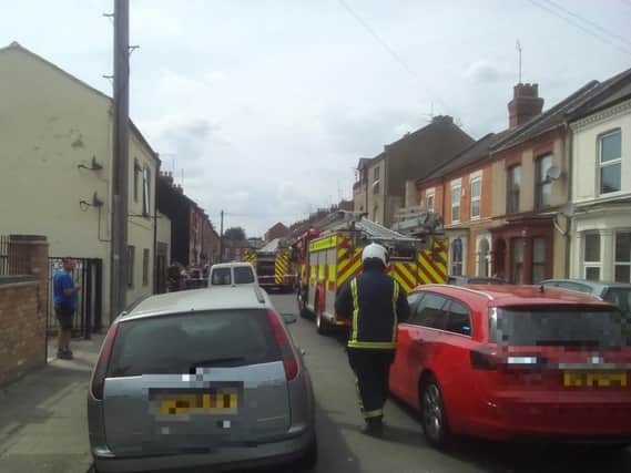 Firefighters were deployed to Cowper Street today (July 19) after reports of a fire at the church.