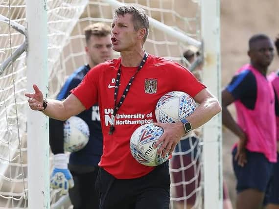 Cobblers boss Dean Austin has been delighted with the work his players have put in during their training camp in Spain (Picture: Pete Norton)