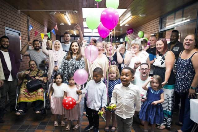 Nursery staff and parents were filled with joy as they celebrated their youngsters last day of term.