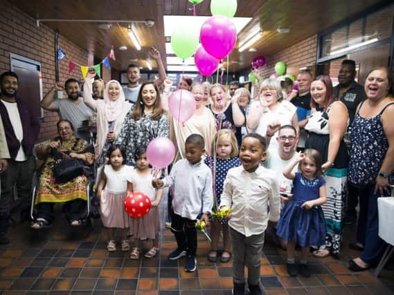 Nursery staff and parents were filled with joy as they celebrated their youngsters last day of term.