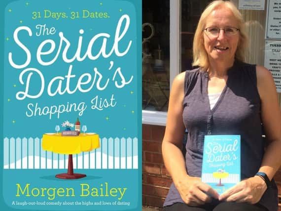 Author Morgen Bailey's novel is set in the bars and hotspots of Northamptonshire.