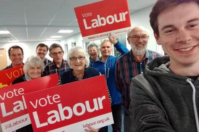 The meeting was organised by the Duston branch of the Northampton Labour party.