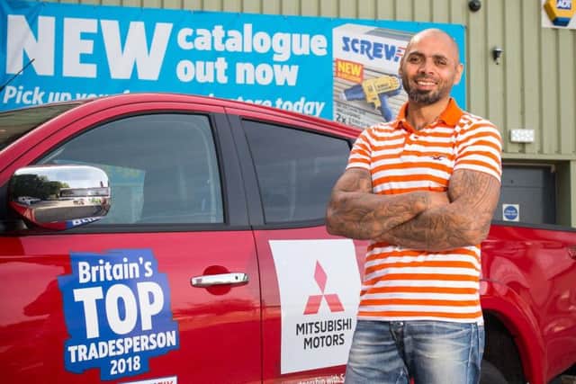 Stuart Roache is in the running to be crowned Britain's Top Tradesperson 2018.