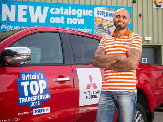Stuart Roache is in the running to be crowned Britain's Top Tradesperson 2018.