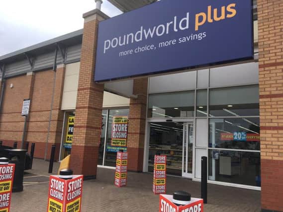 Poundworld Plus at Sixfields is set to close