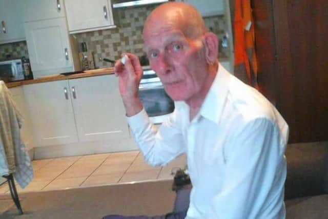 His grandson Curtis said: "I just want to say goodbye to him."