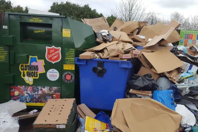 Oxford Road Tesco in Brackley recycling point has been closed due to illegal waste dumps NNL-180727-102556001