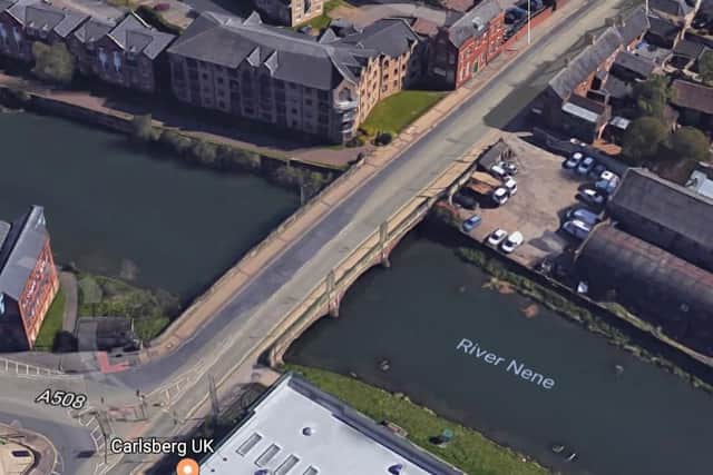 A508 south bridge in Cotton End. Picture: Google