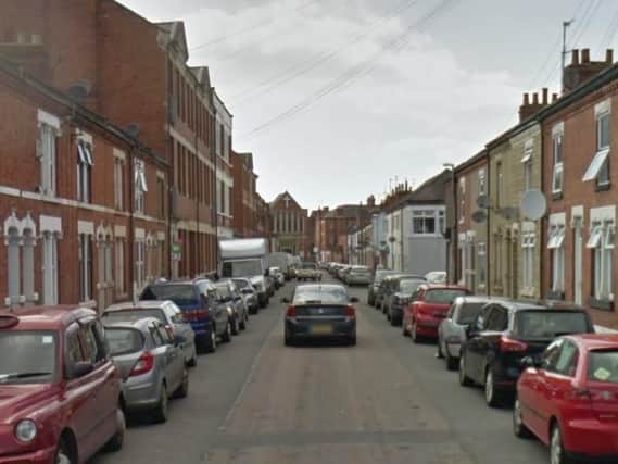 An arson attack took place in Henry Street, Northampton.