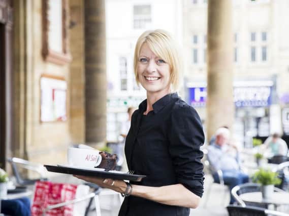 Teresa McDowell manager of All Saints Bistro has been given a nod for her cheerfulness.