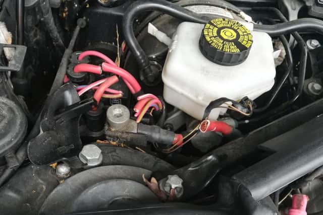 Battery wires were cut to one of the cars in Alliston Gardens, Semilong.