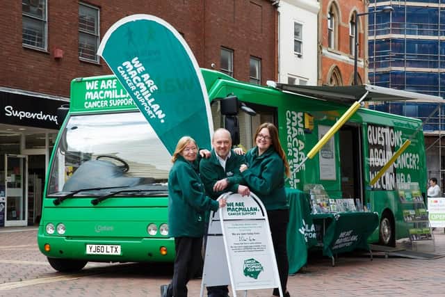 The bus is coming to Northampton in August to offer their support and advice to cancer sufferers.
