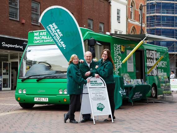 The bus is coming to Northampton in August to offer their support and advice to cancer sufferers.