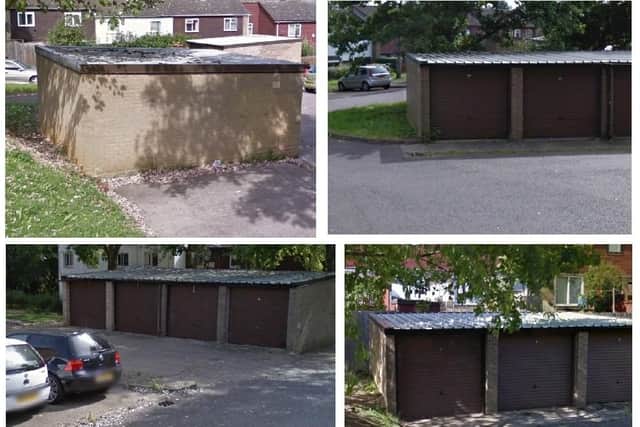 Some 25 lockups have been proposed for demolition in a Northampton neighbourhood to make room for parking spaces.
