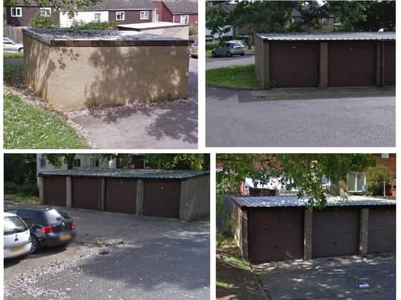 Some 25 lockups have been proposed for demolition in a Northampton neighbourhood to make room for parking spaces.