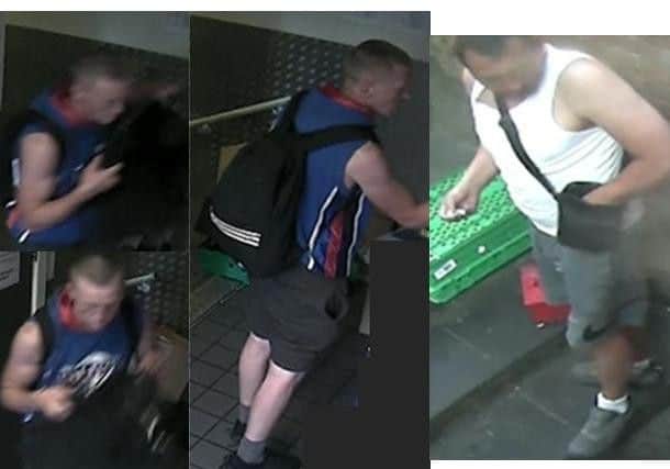 The offender/s accessed the back of the property and stole two bags containing various items, including bank cards that were later used fraudulently.