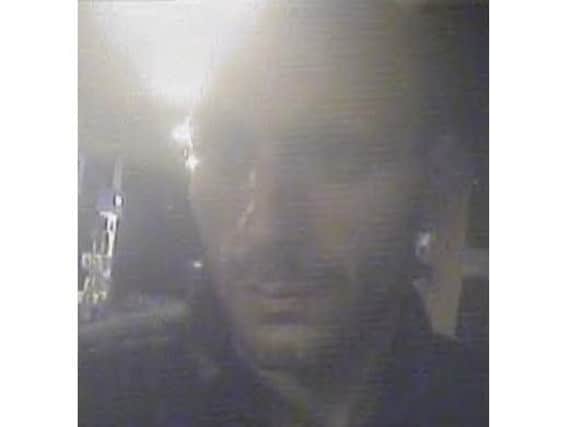Police want to speak to this man in connection with theft and fraud.