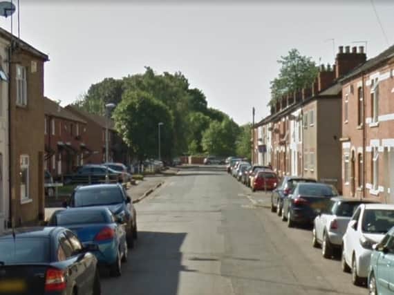 A woman was nearly robbed in her own home in St James Park Road.