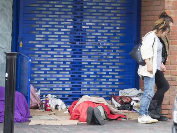 The borough council pledged to reduce Northampton's rough sleeper number to "as close to zero" by mid-2017.