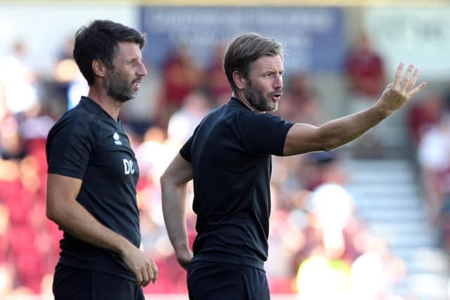 LUCKY: Danny Cowley confessed his side needed a slice of luck to come away with victory on Saturday. Picture: Sharon Lucey