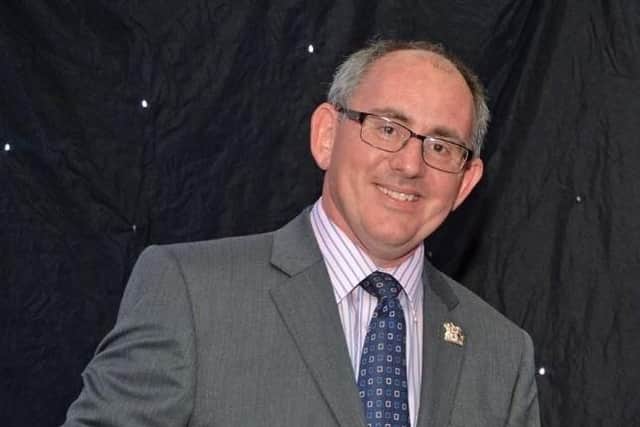 There is no mention of Dr Blantern's role as chief executive of Northamptonshire County Council on his new biography.