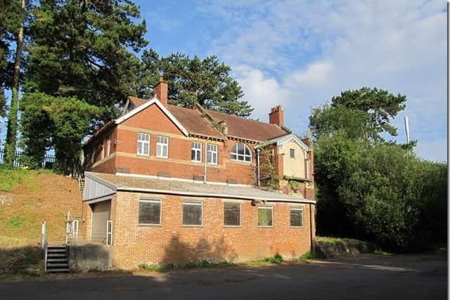 The back of the Top Station building. Photo: Colin Parry