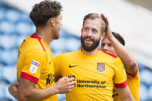 FRESH START: Kevin van Veen is desperate to prove himself to Cobblers fans and score 'a lot of goals' this season. Pictures: Kirsty Edmonds