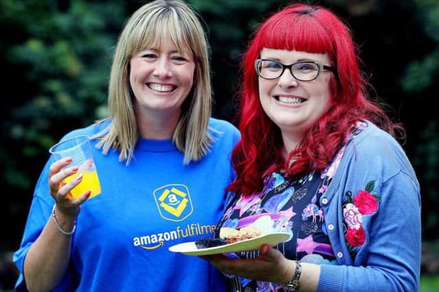Amazon's Rachel Norris and Alfe's Cause founder Karen Rogers