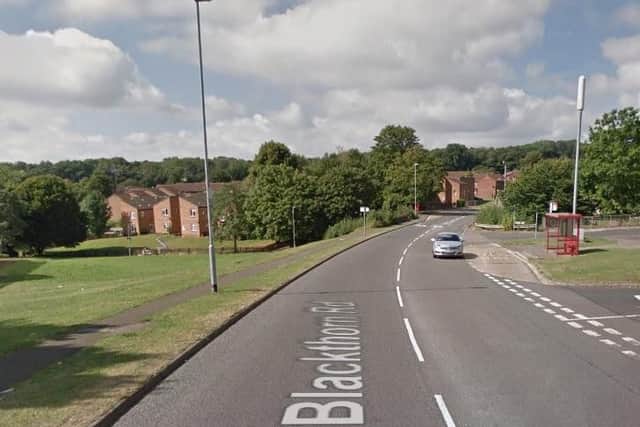 The children were playing in Blackthorn Road