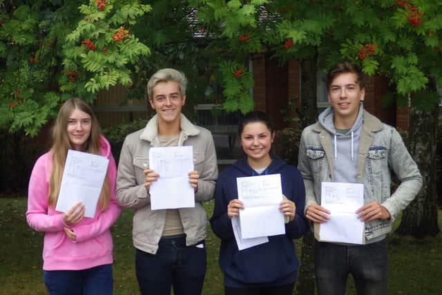 Sponne School students celebrate their results