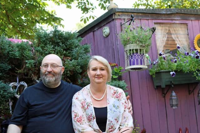 Jen and Neil, who won the Best Small Garden category, say they love watching Gardeners World as well as RHS Chelsea and Chatsworth.