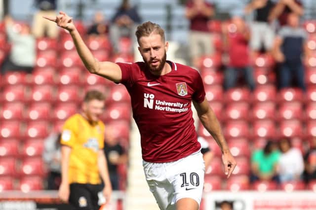 A MAN REBORN: Kevin van Veen lashed home his second and third goals of the season on only his second start. Pictures: Sharon Lucey
