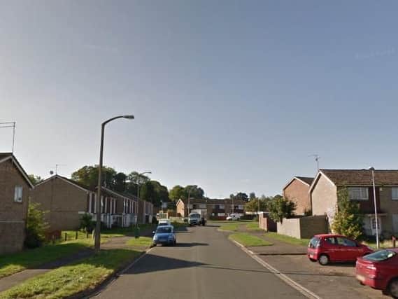The incident took place in Thorn Hill, off Ringway, last Saturday (August 18).