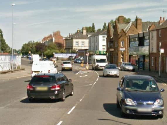 A pedestrian has reportedly been struck in a road traffic collision.