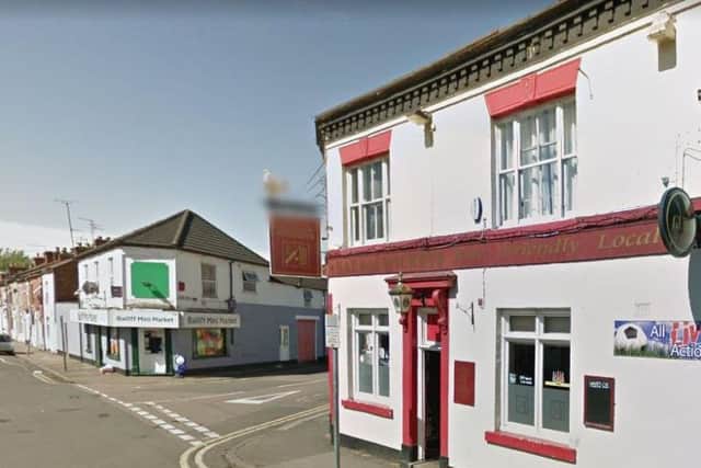 The man was found on Louise Road, near the Bat and Wickets pub (pictured). Credit: Google Maps.