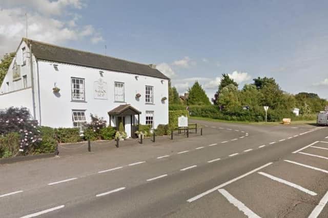 The incident happened yesterday in Heyford Lane.