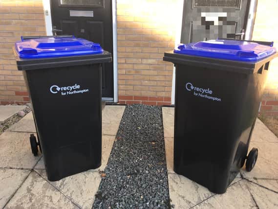 The new-look recycling bin