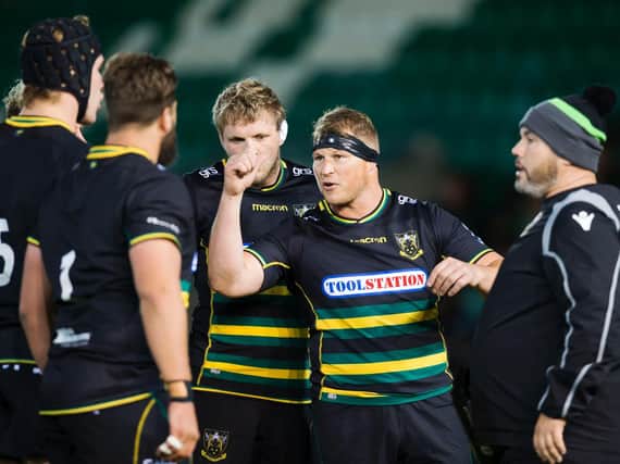 Dylan Hartley made his first Saints appearance since January in Friday night's win against Glasgow (picture: Kirsty Edmonds)