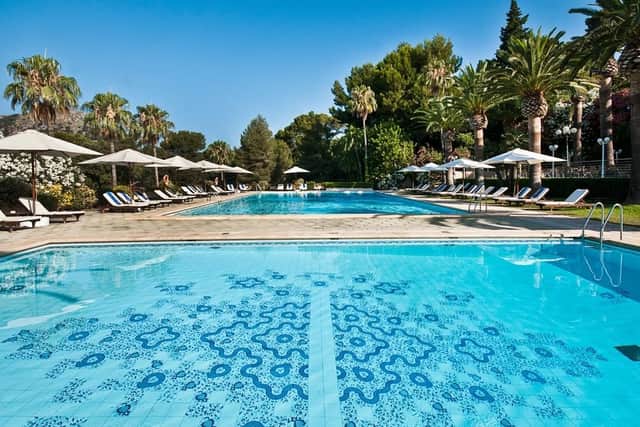 The pools are spectacular.