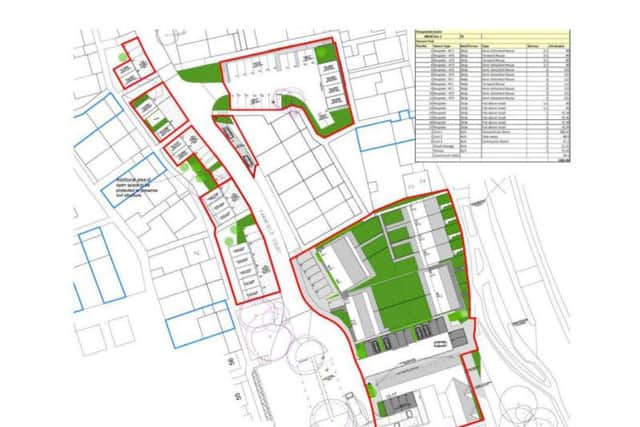 The new layout of the Tanners pub and surrounding area