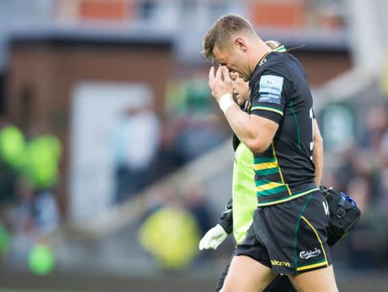 Dan Biggar was forced off early in last Friday's game against Glasgow Warriors (pictures: Kirsty Edmonds)